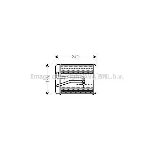 Радиатор печки Hyundai Sonata 2.0/2.4/2.5 99 04 AVA QUALITY COOL|Диски колёсные| |