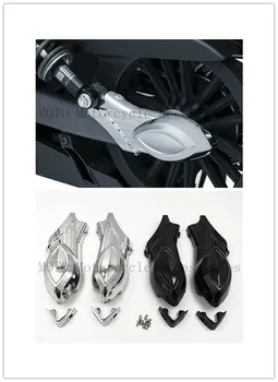 

Chrome black Rear End Swingarm Axle Nut Trim Covers Rear axle cover Fits For Indian Scout Models 2015 2016