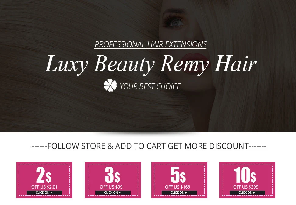 Lucybeauty 1 г/шт. 1"-22"#1 струйные черные волосы для наращивания волос прямые человеческие волосы Remy
