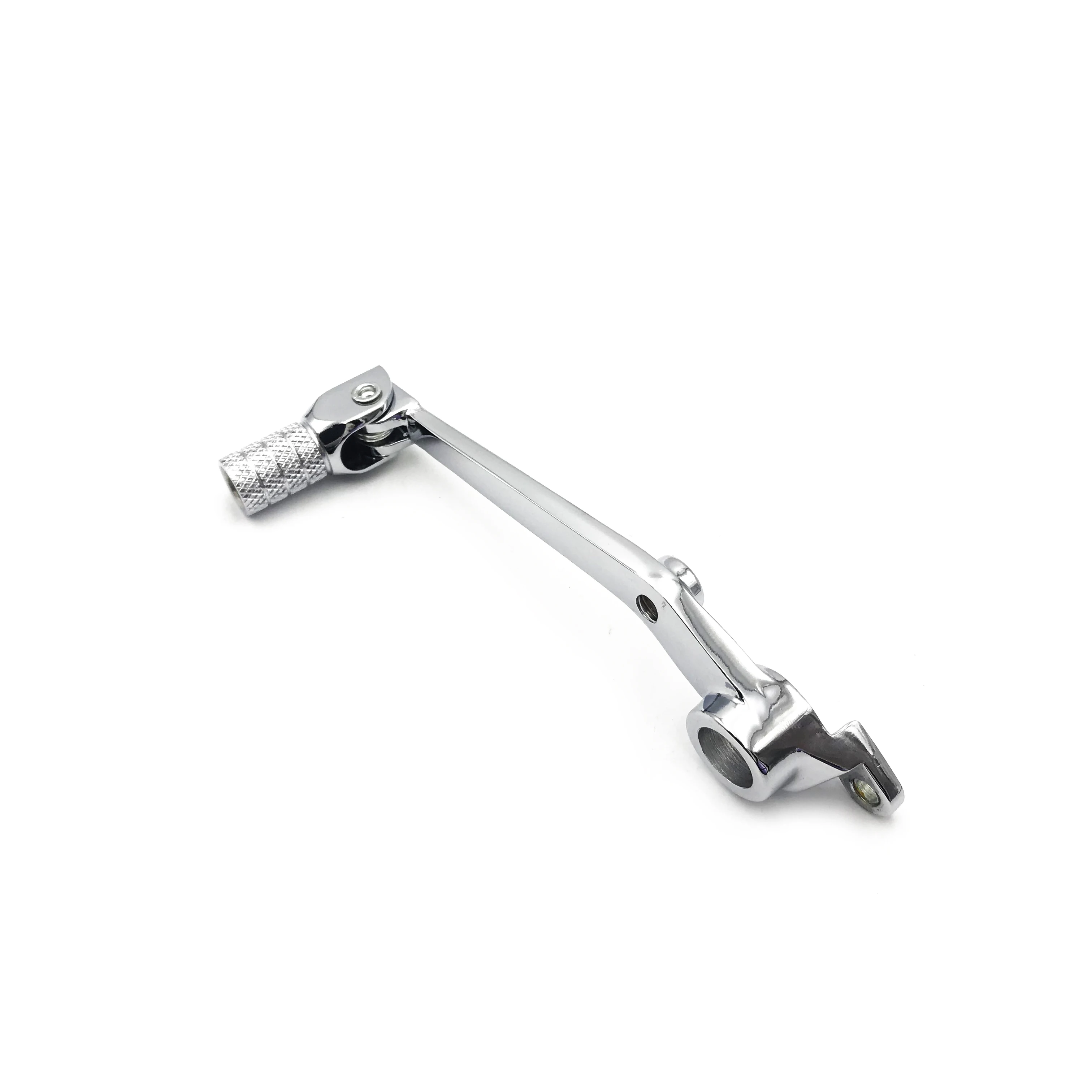 

Aftermarket free shipping Motorcycle Chrome High Tensile Strength Aluminum Folding Rear Brake Pedal Foot Lever for yamaha