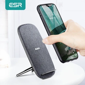

ESR Fast Wireless Charger 10W Qi Wireless Quick Charging Stand for iPhone 11 Pro Xs Max Xr X 8 for Xiaomi/Samsung S10 Plus S10e