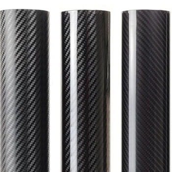 

3D 4D 5D Carbon Fiber Vinyl Wrap Film Auto Car Truck Interior DIY Motorcycle Decoration Sticker Protector Film Accessories
