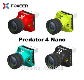 

Foxeer Predator 4 Nano Super WDR 4ms Low Latency 1000TVL FPV Racing Camera OSD 4:3 16:9 NTSC PAL for RC Drone