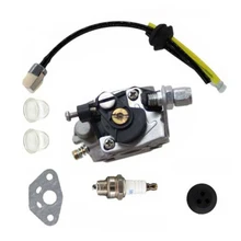 New Arrival Carburetor Gasket Primer Bulbs Fuel Line Kit Spark Plug Kit Fits For Bladez Goped With 26CC Tanaka Purefire Engine dtrc g26b 26cc gasoline spider catamaran rc boat with 26cc engine