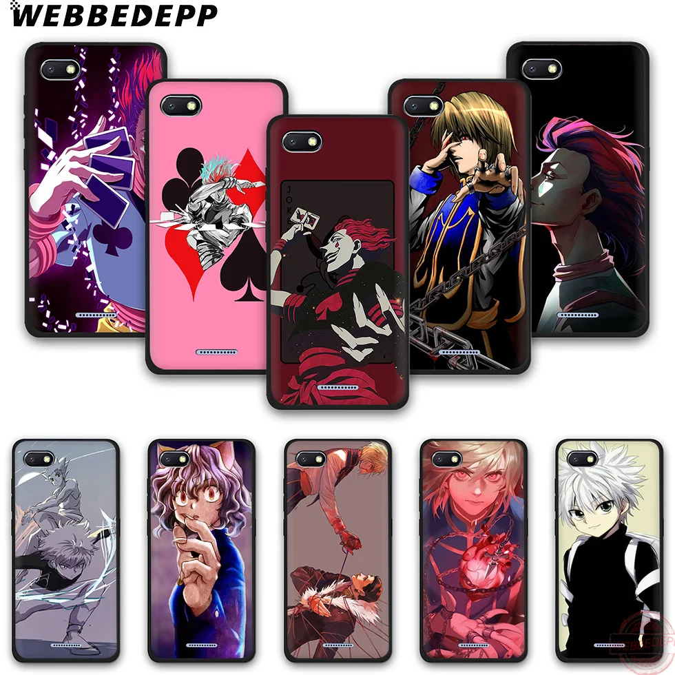 WEBBEDEPP Hunter X HXH модные чехлы для мобильного телефона из мягкого силикона чехол Redmi