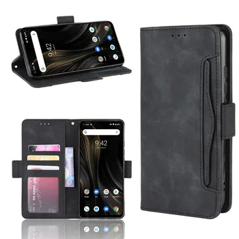 

Umidigi Power 3 Case Magnetic Stand Flip PU Wallet Vintage Leather Cover For Umidigi Power 3 With Card Slot Retro Phone Shell