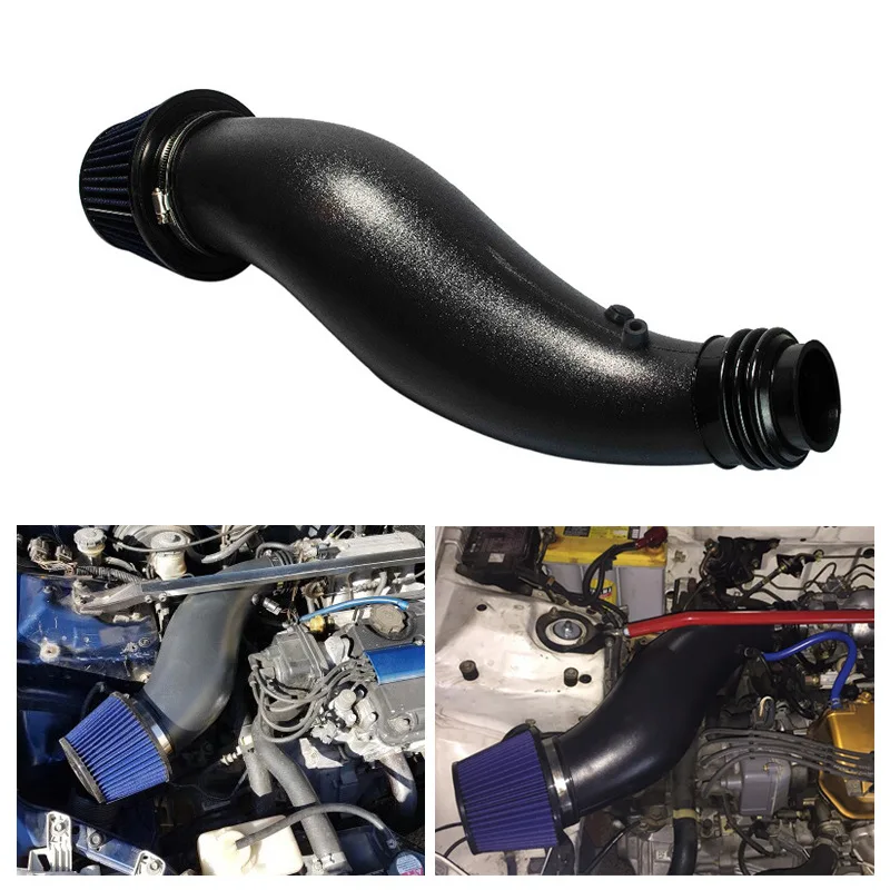 Plastic Air Intake Pipe For civic 92 00 EK EG with air filter intake