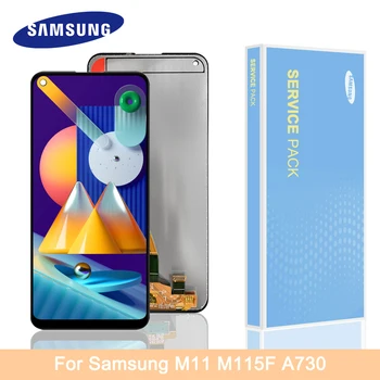 

Original LCD For Samsung Galaxy M11 SM-M115 M115F M115G/DS Lcd Display Touch Screen Digitizer Assembly For Samsung M11