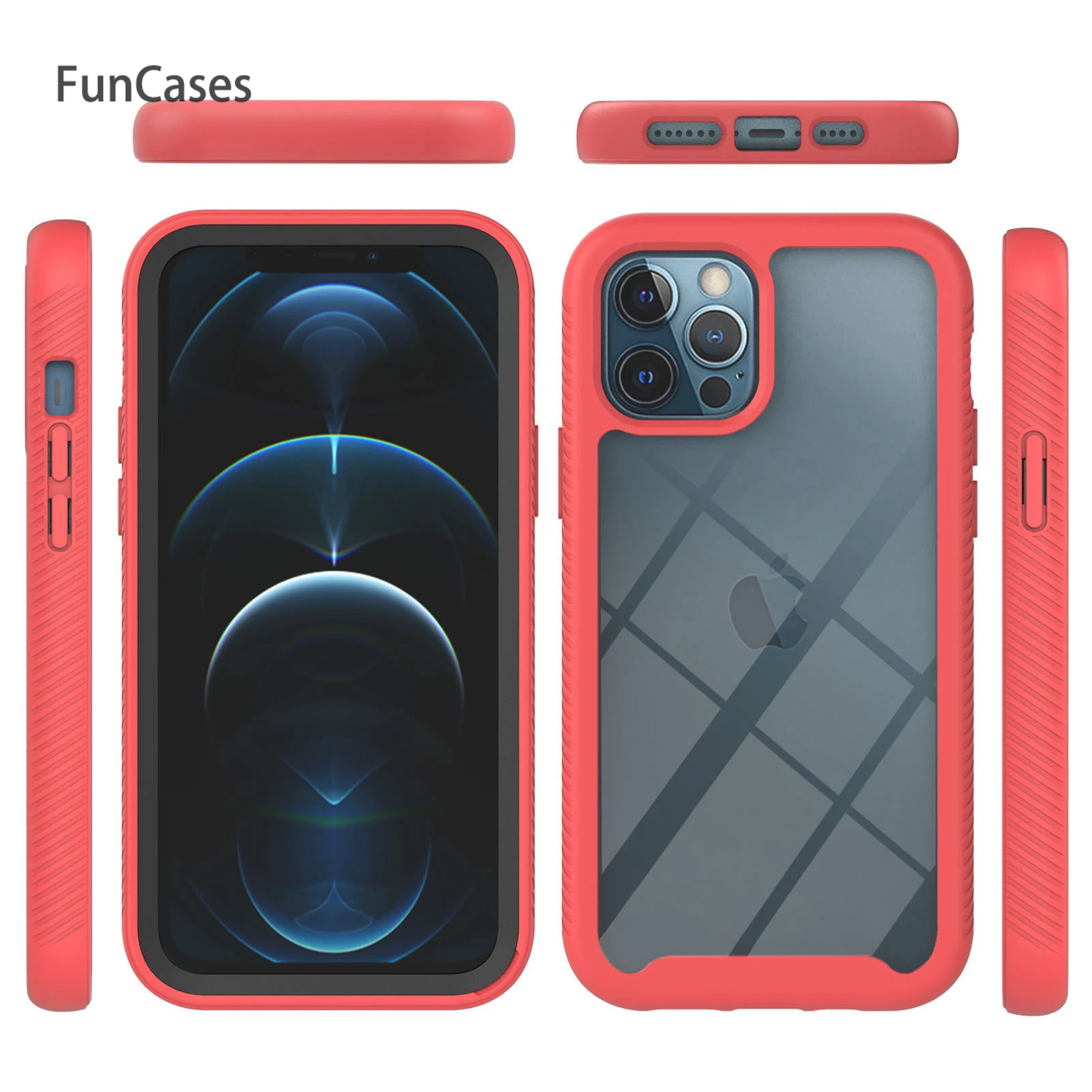 360° Protection Cases For Apple Ipod Touch 7 Pet Film Back Phone Covers Touch 6 5 Iphone 12 Pro Max 7 8 11 6S Mini Se 2020 Cove