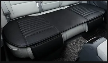 

Leather Bamboo Strip Charcoal Car Seat Cover for hyundai tucson volkswagen golf 4 scirocco passat b6 accesorio para auto cover