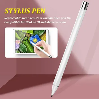 

Fine Point Tip Sensitive Digital Home Office Stylus Pen Painting LED Indicator Touch Screen Accessories For IPad 2018 2019