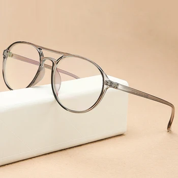 

KOTTDO Round Reading Glasses Frame Men Plastic Computer Transparent Retro Eye Glasses Frames for Woman Glasses Optical Frames