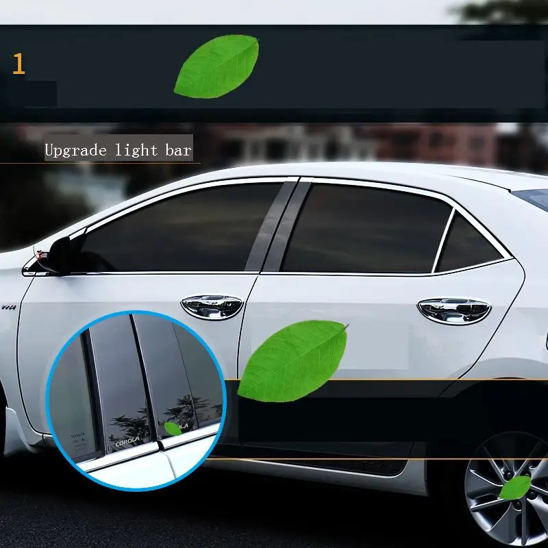 Декоративная наклейка автомобильные аксессуары наружные окна двери кузова 2014 2015
