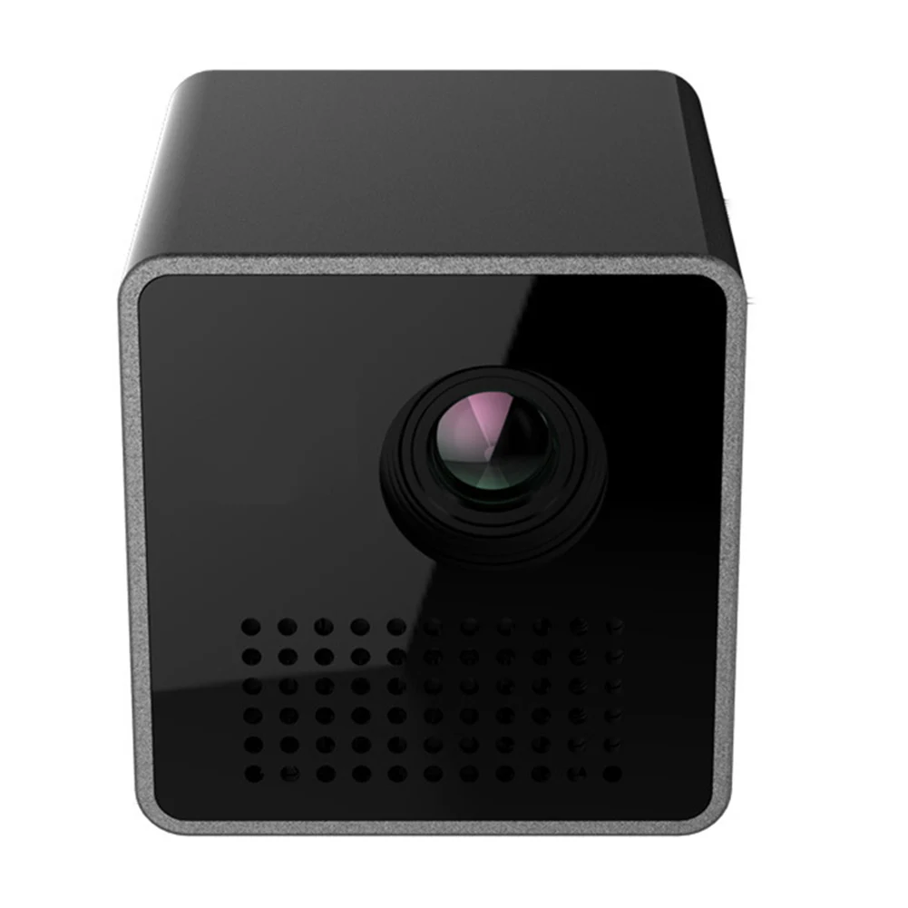

P1S Mini Cube Projector DLP HD 1080P Home Cinema Projectors Wireless Portable WiFi for Smartphone NK-Shopping
