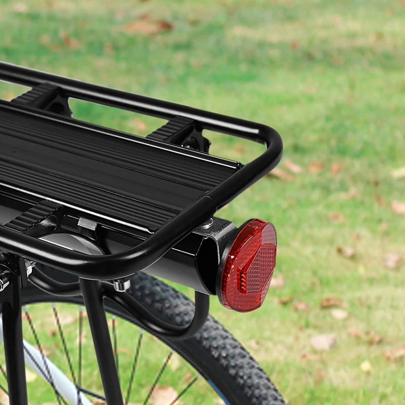 Черный велосипед Быстроразъемное багажное сиденье пост Перевозчик задняя