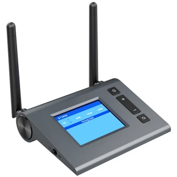 

AM05-Bluetooth 5.0 Optical TV Transmitter Receiver Wireless Music Adapter Long Range Aptx HD Low Latency RCA Aux 3.5mm o