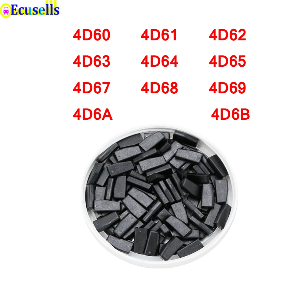 Пустой транспондер для автомобильных ключей ID4D60 4d60 80 бит чип 4D6A 4D6B 4D61 4D62 4D63 4D64 4D65