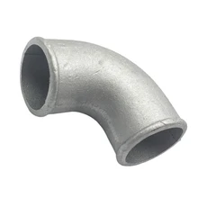 צינור פליטה החלפת 90 ° אלומיניום OD 57mm כבד החובה חלקי רכב עבור טויוטה RAV4(China)