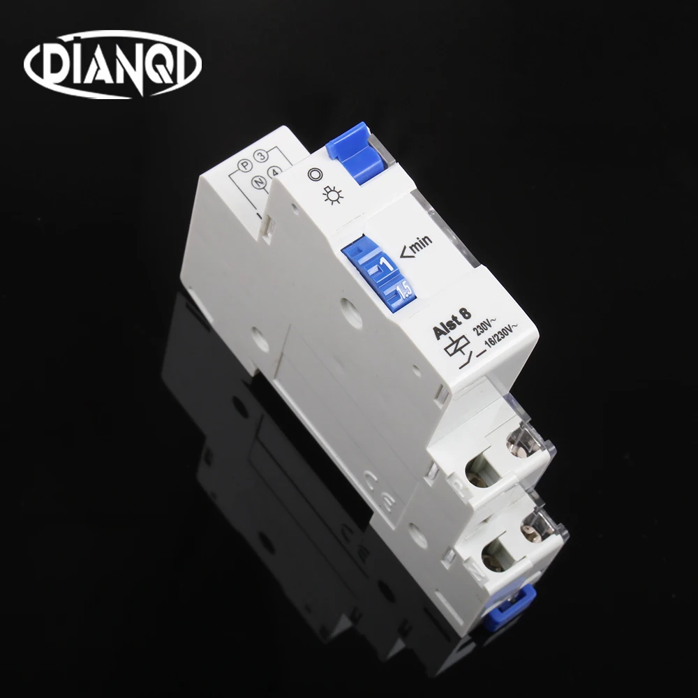 Контроллер лестницы ALST8 (E8) E8 16 А 220 В 1 7 минут|timer electric|timer switchtimer circuit |