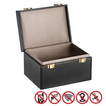 

Car Fob Signal Blocker Box Phone Key Bag Signal Blocking Box Shielding Pouch Wallet Case For Card Mobile Phone Accessories