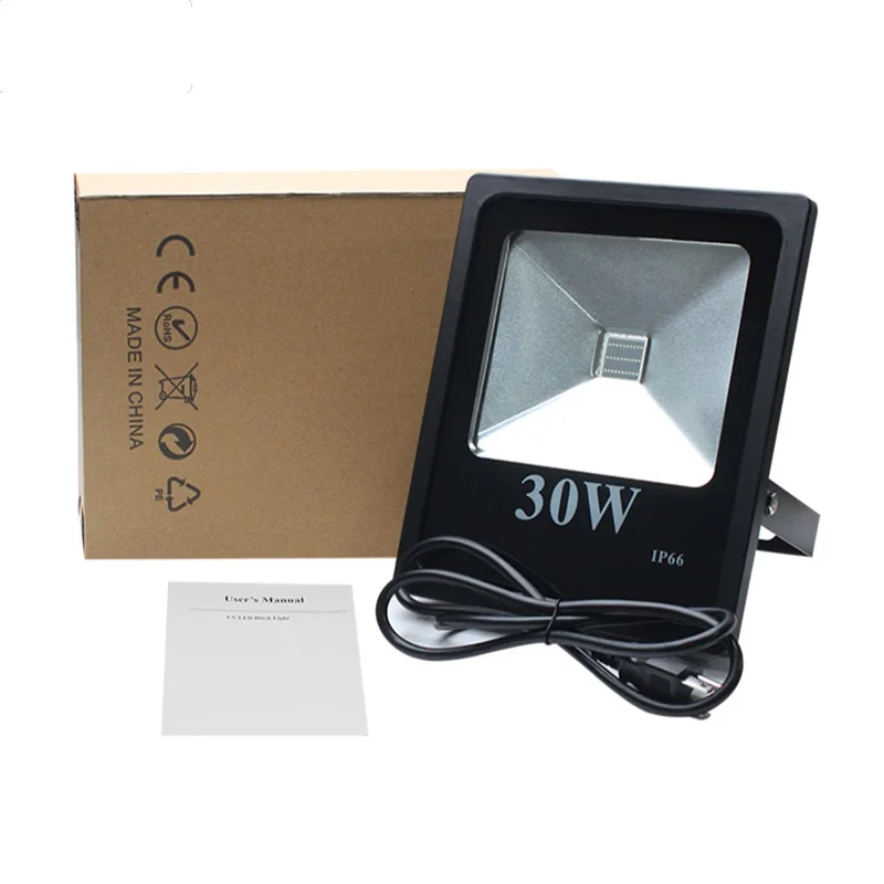 [Seven Neon] Профессиональный ультрафиолетовый IP66 395NM 10 Вт фиолетовый свет клей быстрого высыхания бактерицидный свет рептилий стерилизатор светодиодная УФ лампа