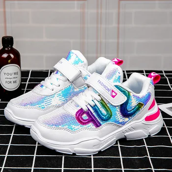 

2020 New Kids Shoes Boys White Shoes Girls Causal Leather Sneakers Children Breathable Soft Running Shoes Toddler Sport Sneakers