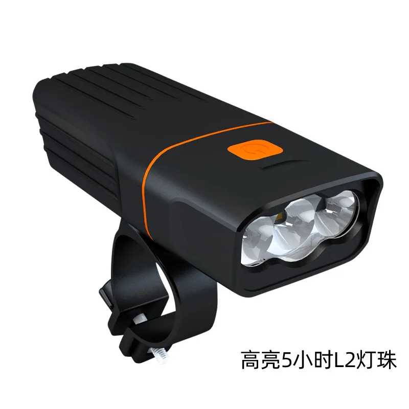 5 hours L2 lamp bead TK3 L2/T6 USB Перезаряжаемый Встроенный 5200mAh 3 режима Велосипедный свет Водонепроницаемый Фара аксессуары для велосипедов фара - Цвет: 5 hours L2 lamp bead