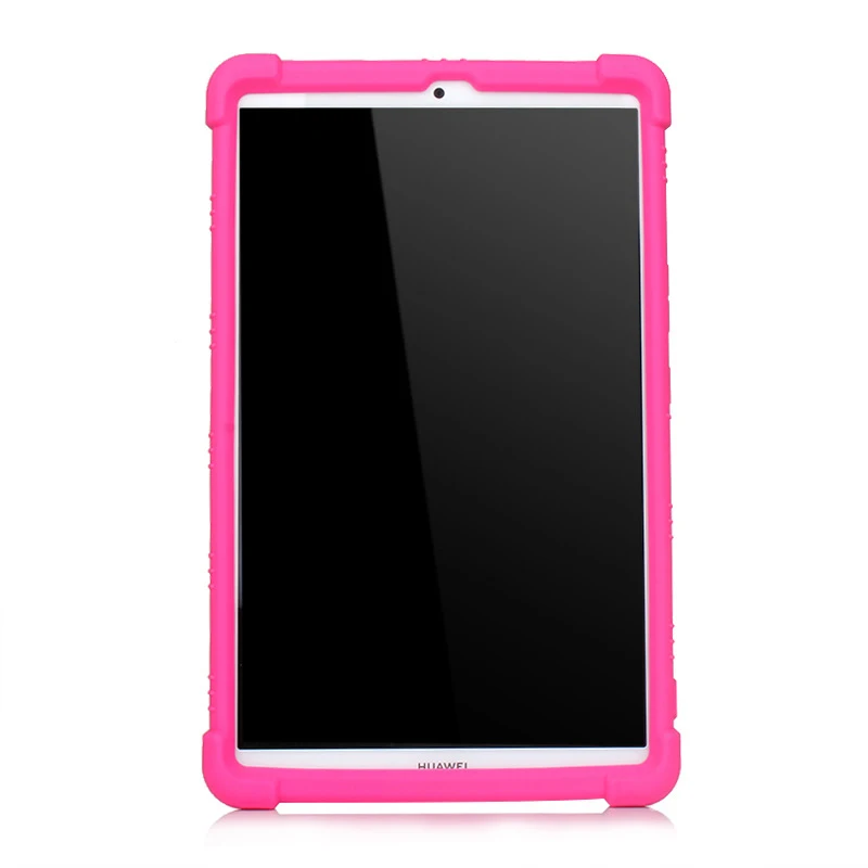 Pink Чехол для huawei MediaPad M6 8," VRD-AL09/W09 силиконовый чехол для huawei m6 8,4 дюймов чехол для планшета с подставкой - Цвет: Pink