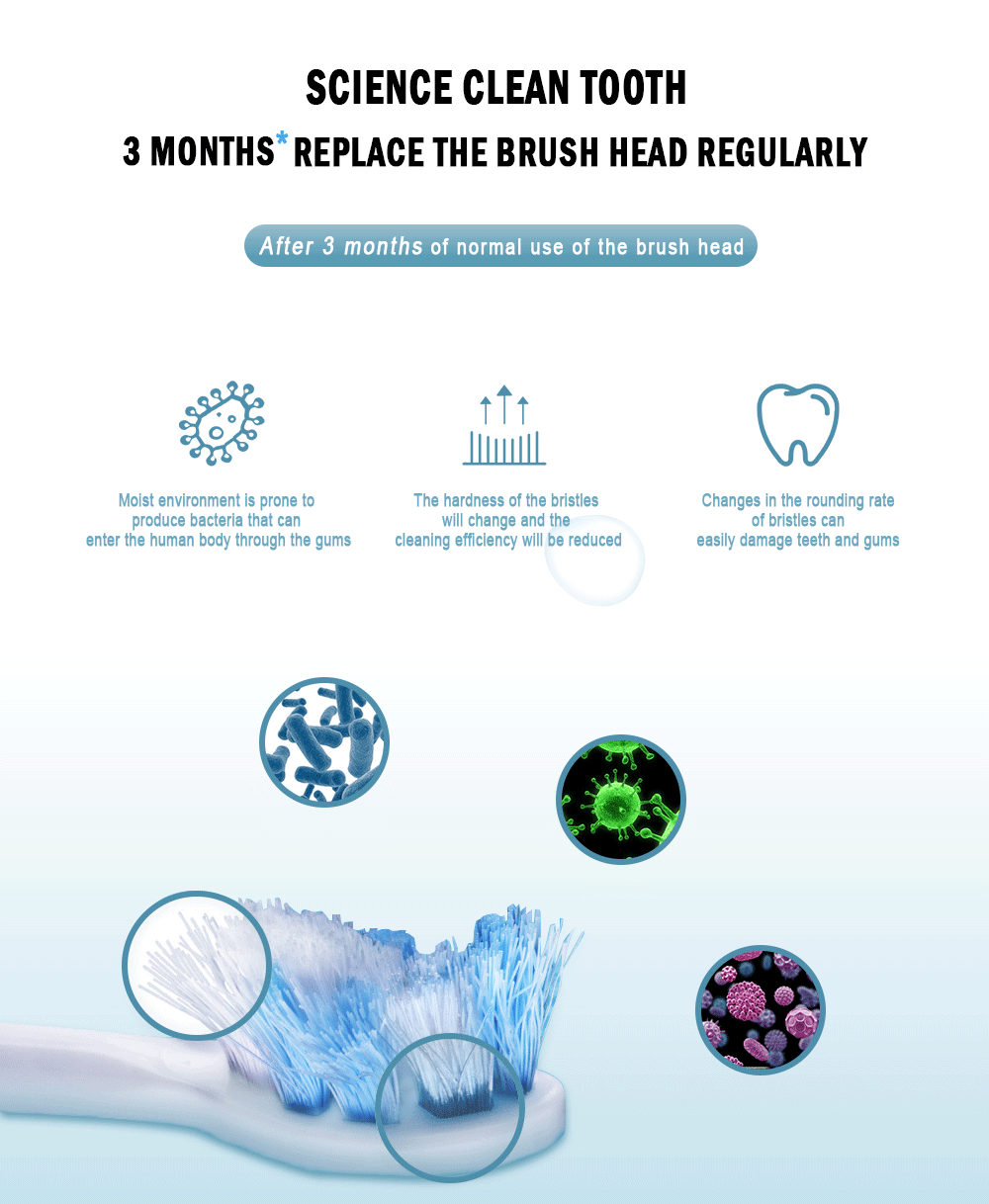 Brush Heads Replacement Compatible with Phillips Sonicare Electric Toothbrush DiamondClean, HealthyWhite, FlexCare HX6064 HX6730 Brush Heads Replacement Compatible with Phillips Sonicare Electric Toothbrush DiamondClean, HealthyWhite, FlexCare HX6064 HX6730