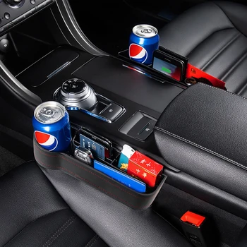 

Car Seat Gap Crevice Storage BoxStowing Tidying Multifunctional Passenger Driver Side for Pocket Organizer Phone Holders