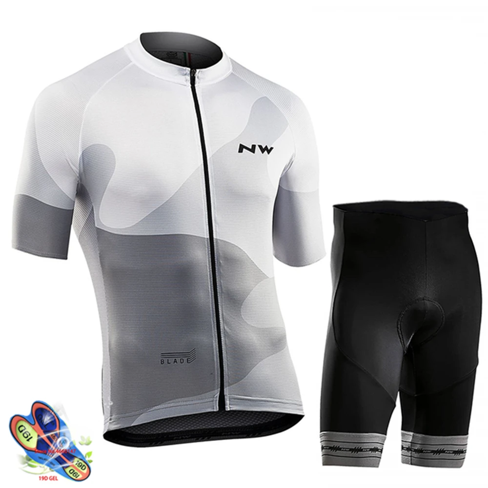 Northwave велосипедная майка Pro Team Ropa Ciclismo Hombre одежда для велоспорта велосипедный комбинезон шорты мужские Nw велосипед Джерси набор - Цвет: Normal cycling set