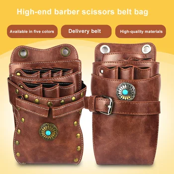 

Sun flower Barber Scissors Belt Bag Retro New Scissors Bag Barber Scissors Belt Bag Shoulder Bag Barber Belt Bag