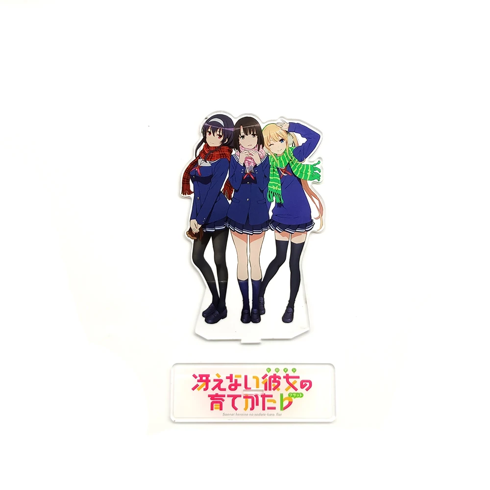 

Katou Megumi Sawamura Utaha аниме акриловые статуэтки, настольное украшение, топпер для торта