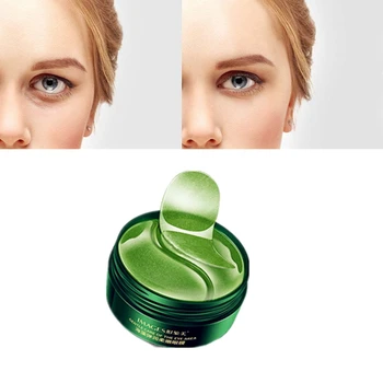 

Green Tea Anti Wrinkle Eye Cream Seaweed Essence Eye Masks Anti-puffiness Finelines Magic Skin Care Anti Aging Eyes Patches