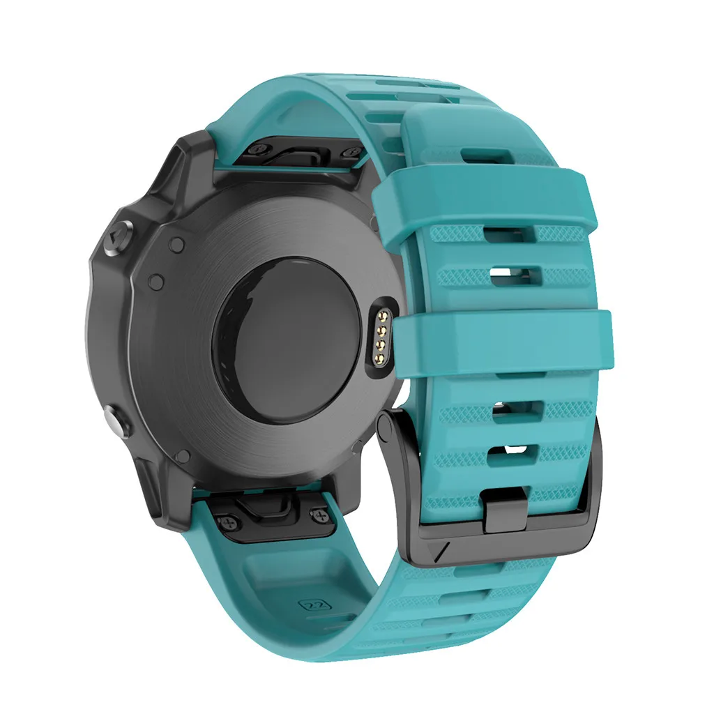 Ouhaobin ремешок для часов 26 мм/22 мм/Силиконовые для Garmin Fenix6/6pro Fenix5/5 Plus для Garmin Fenix6X/6 электронных сигарет, Современная замена, Xpro Fenix5X/5 XPlus 1016#2