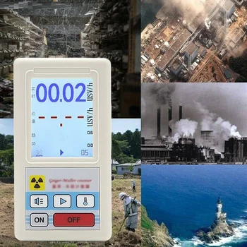 

Display Screen Geiger Counter Display Nuclear Radiation Detector Personal Dosimeter Marble Detectors Beta Gamma X-ray Tester