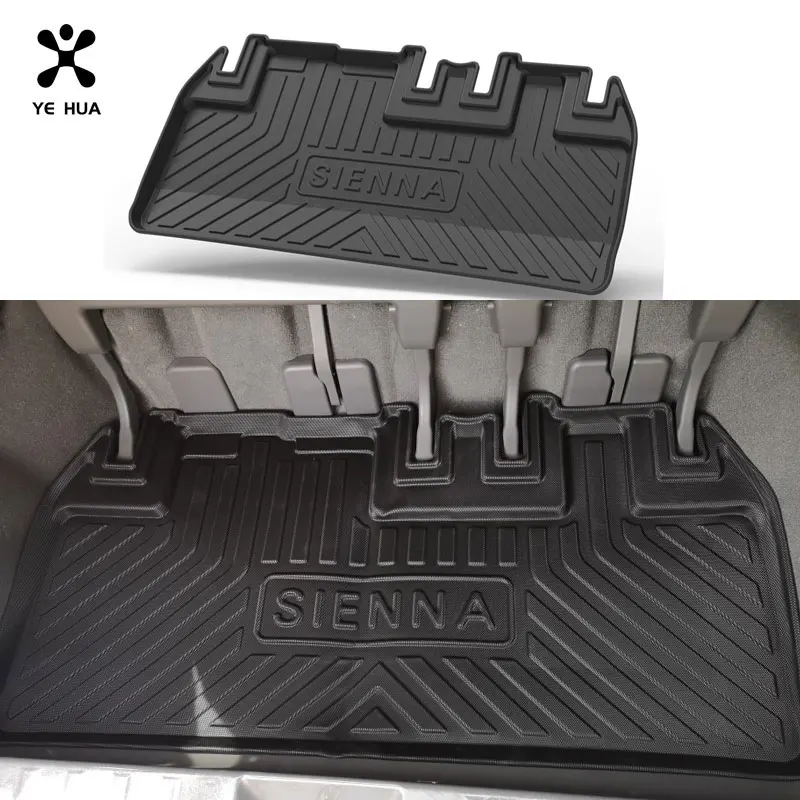 Грузовой вкладыш для Toyota Sienna XL30 XL40 коврик багажника водонепроницаемый