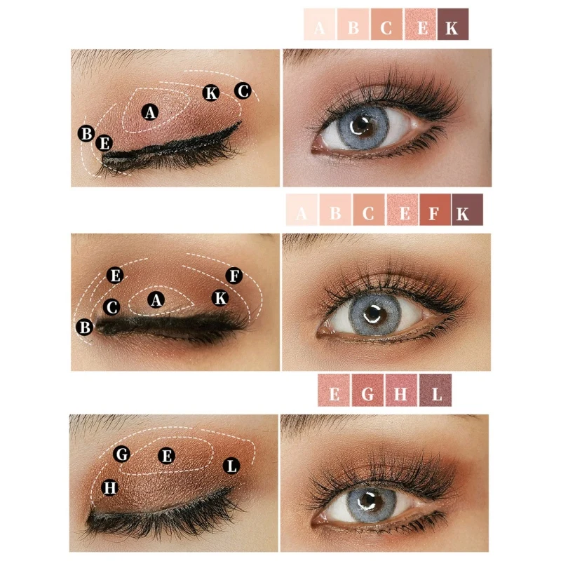 Pigment Eyeshadow 12 Colors Eyeshadow Makeup Palette Waterproof Smudge-proof Easy To Color Shimmer Matte Eyeshadow Palette Pigment Eyeshadow 12 Colors Eyeshadow Makeup Palette Waterproof Smudge-proof Easy To Color Shimmer Matte Eyeshadow Palette