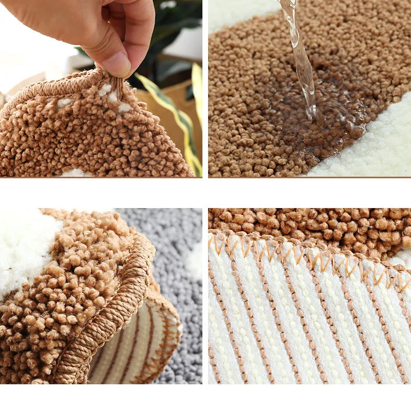Коврики для ванной с принтом ног, Нескользящие коврики для ванной комнаты, коврики для туалета Para Banheiro, коврики для ванной комнаты, микрофибра мини-маты