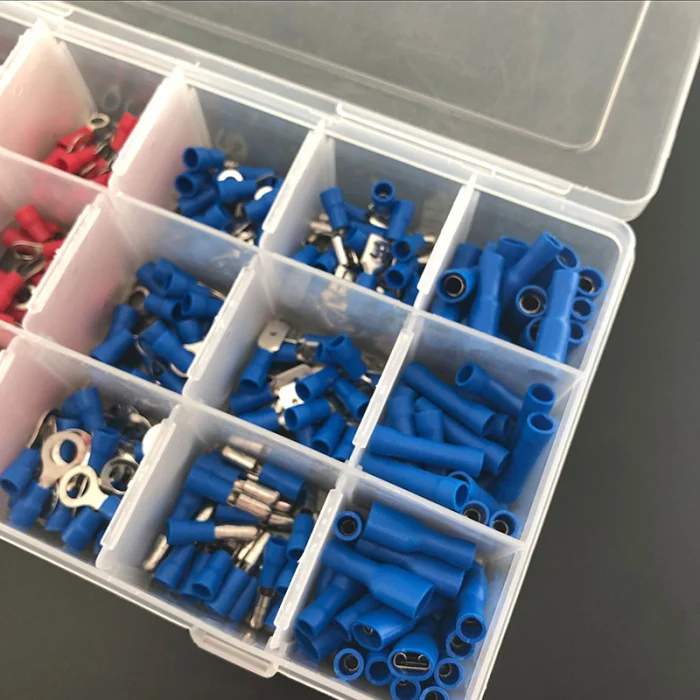 450 шт. Термоусадочные Провода Соединительный комплект с электрической изоляцией обжимные морские автомобильные клеммы набор OE88