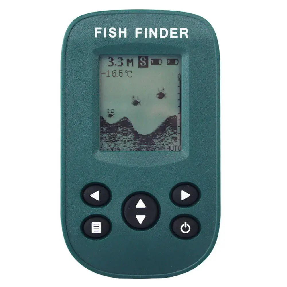 

Fish Finder 100M High Definition Fish Finder Sonar 200KHz Sonar Frequency Fish Finder 45 Degrees Underwater Transducer