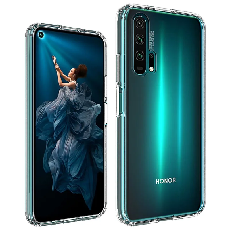 Для huawei Nova 5T чехол Кристальный Гибридный Бампер прозрачная твердая акриловая задняя крышка для huawei Nova 5t чехол для телефона s Coque Capa Nova5t