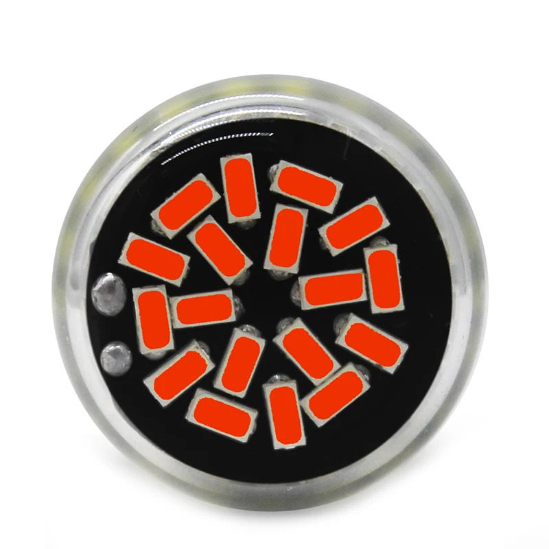 2 шт. 1156 7440 3014SMD BA15S P21W светодиодный задний фонарь для автомобиля, тормозной светильник s 12 V, Автомобильный задний фонарь, дневной сигнальный светильник, автомобильные аксессуары