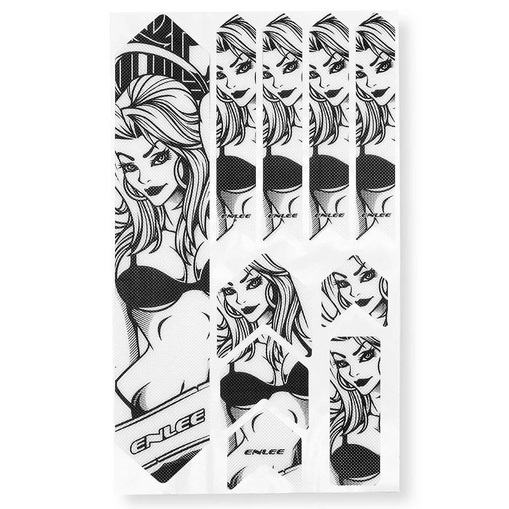 3D дорожный велосипед Пастер рама устойчивый к царапинам протектор MTB велосипед лучшие клеевые съемные наклейки противоскользящая защитная рамка Крышка