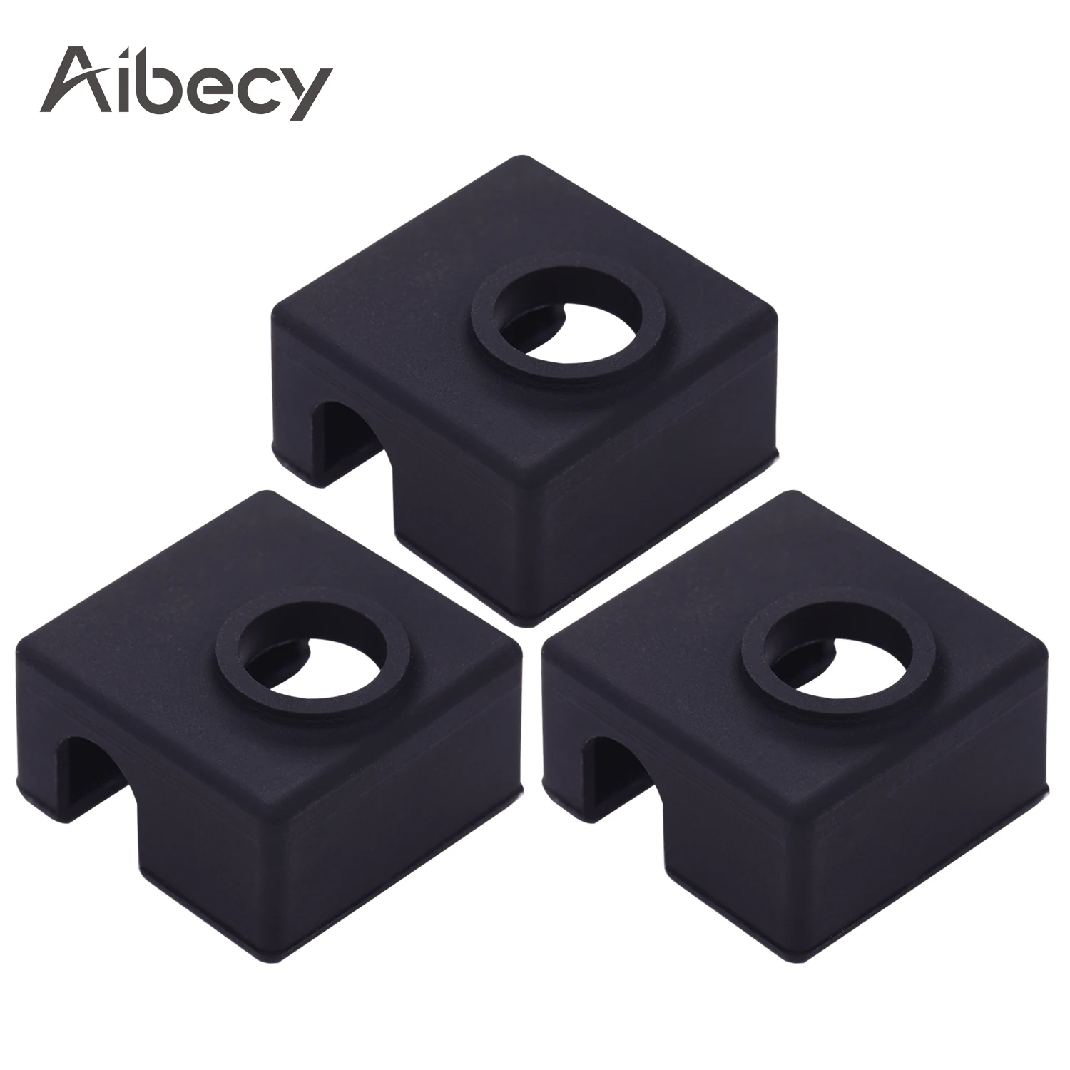 Aibecy 3 шт. MK9 Hotend силиконовый носок нагреватель Блок защитный силиконовый чехол для Creality Ender 3 CR-10S Anet A8 3d принтер