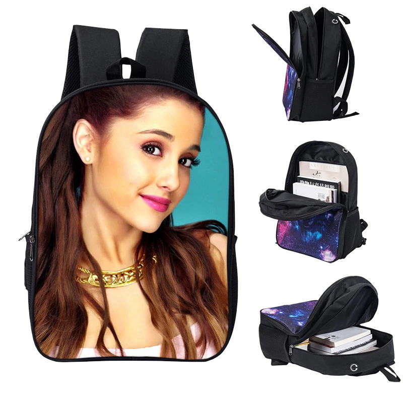 

Sac A Dos Rucksack Mochilas Ariana Grande Bags 3D Printing Backpack Men kpop School Bags For Teenage Girls Notebook Bagpack