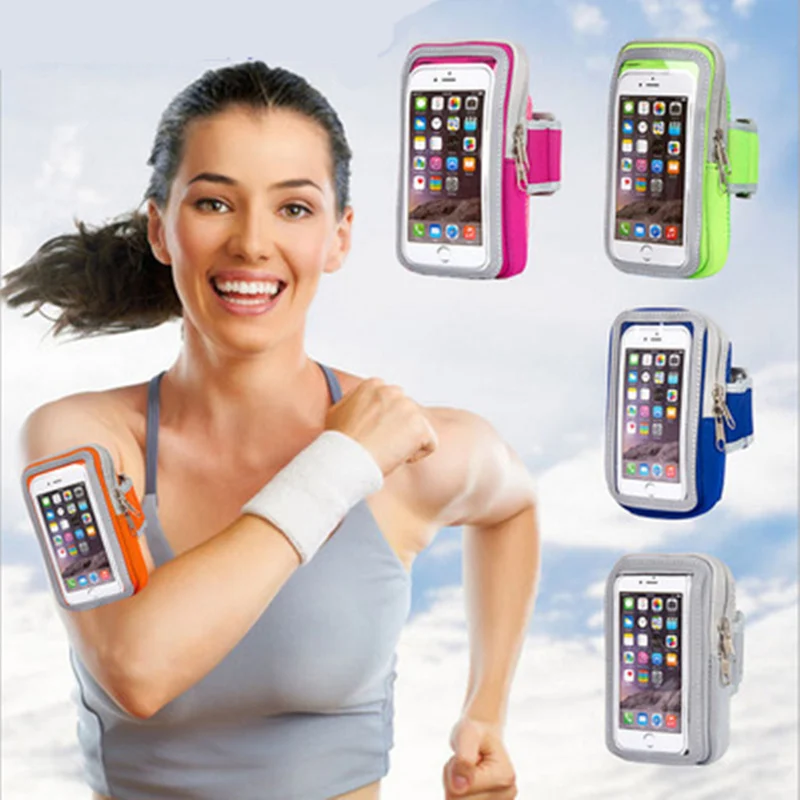 mobile motion phone armband cover for running arm band holder of the
