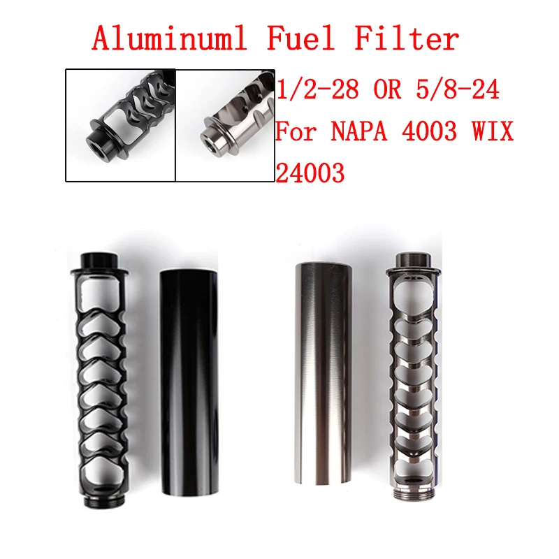 New 6 Inch Spiral Car Used Fuel Filter 1/2-28 Or 5/8-24 For NaPa4003 WIX 24003 Trap Solvent Filters | Автомобили и мотоциклы