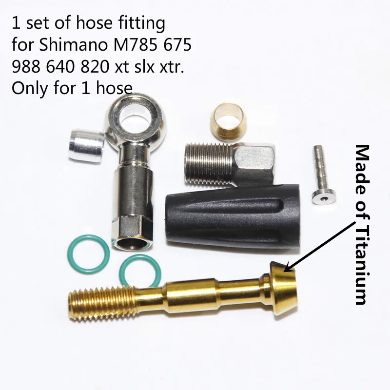 option 7 Велосипедная втулка для шланга SHIMANO M785 M675 988 640 820 XT SLX ST zee BH90 - Цвет: option 7