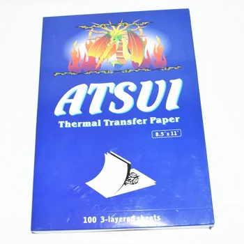 

100 Sheets Tattoo Transfer Paper A4 Size Master Tatoo Paper Thermal Stencil Carbon Copier Paper For Tattoo Supply